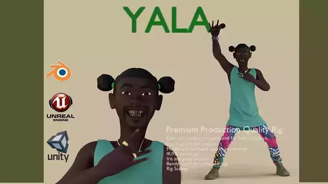 YALA RIG BLENDER VERSION