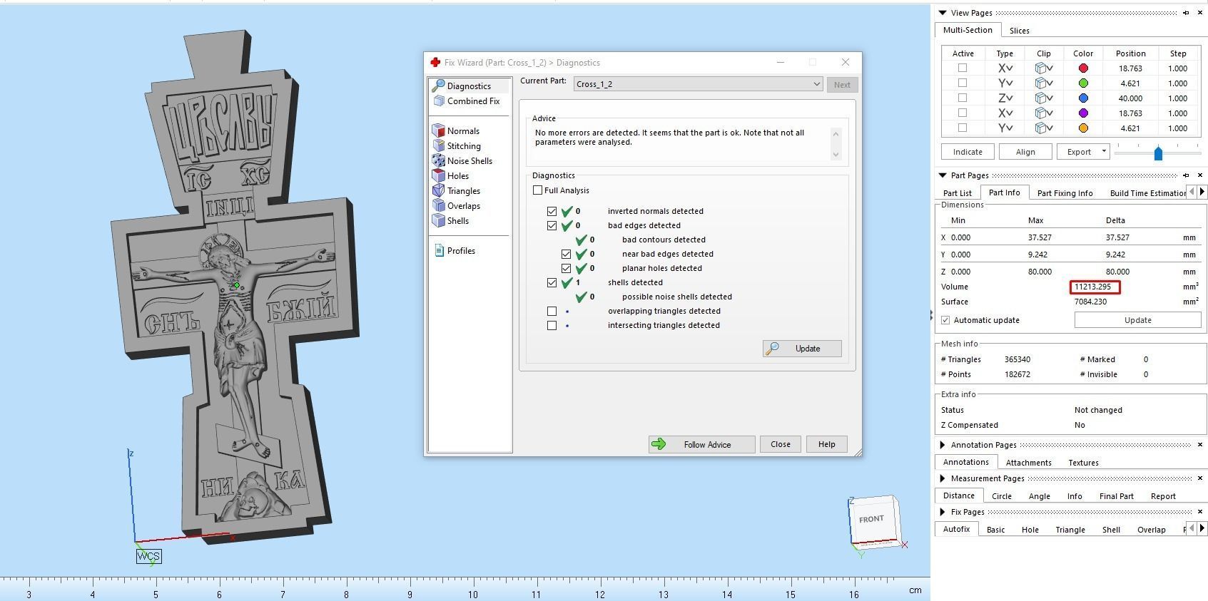 Fedor Emelianenko cross necklace 3D print model_4