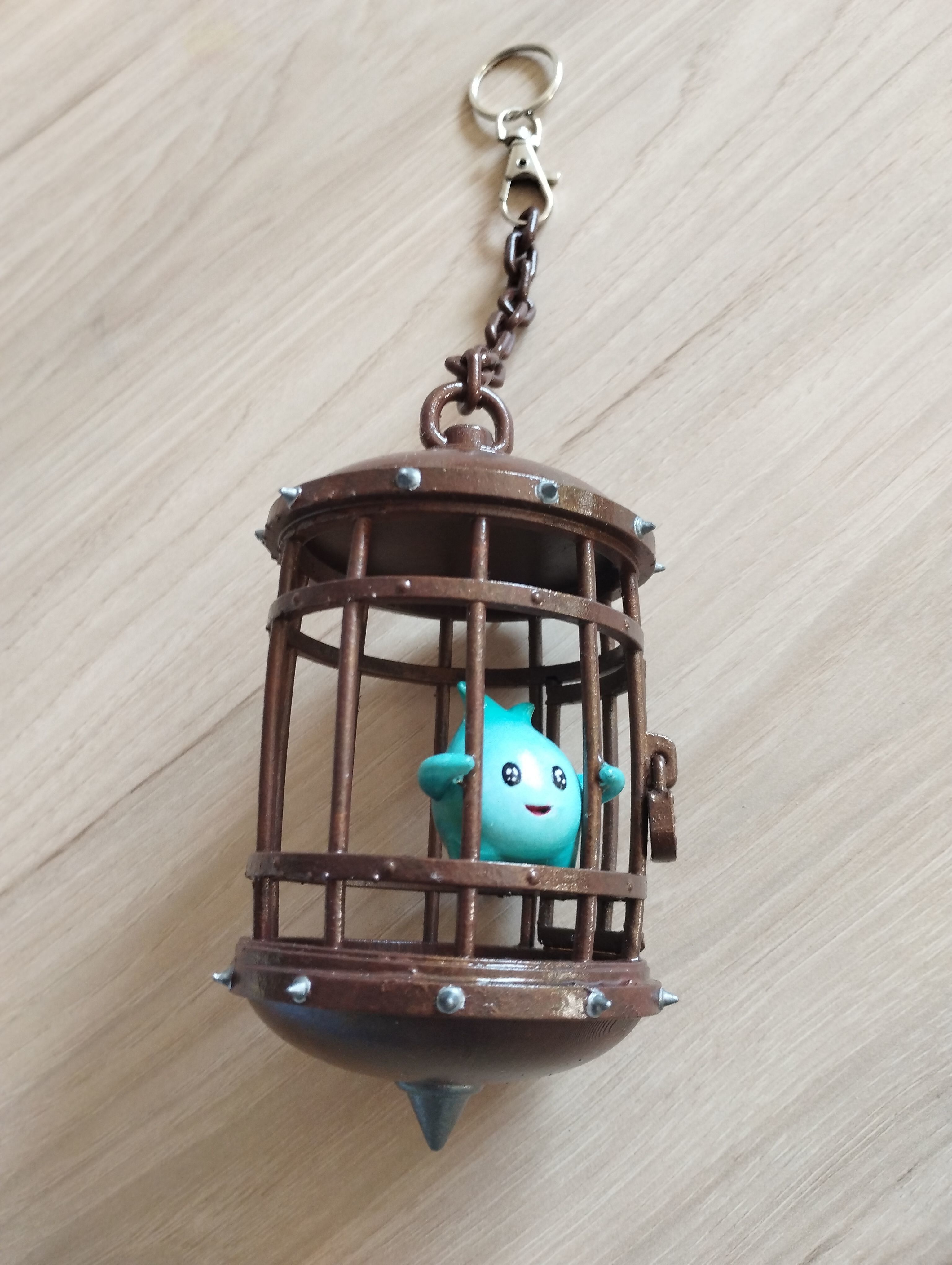 Lumalee locked in a cage 3D print model_15