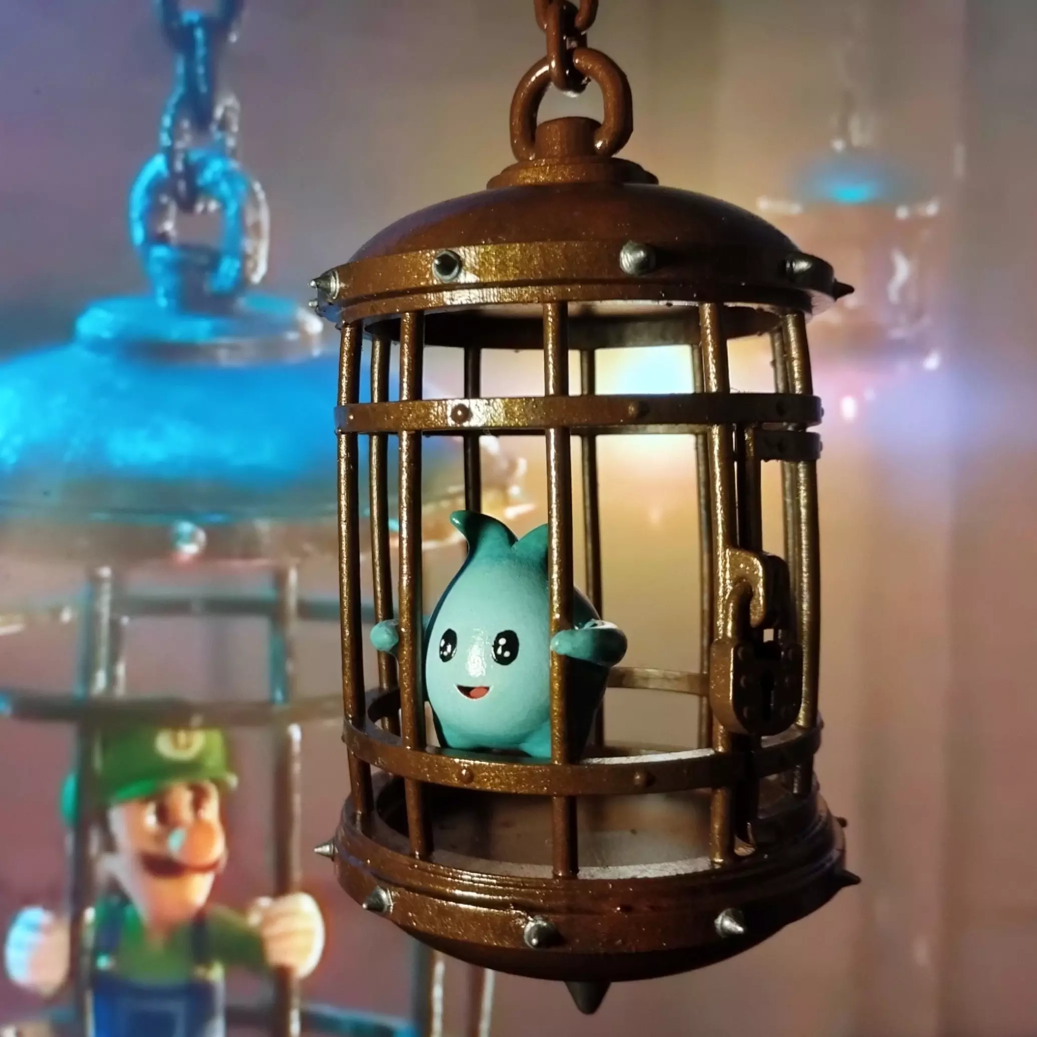 Lumalee locked in a cage 3D print model_0