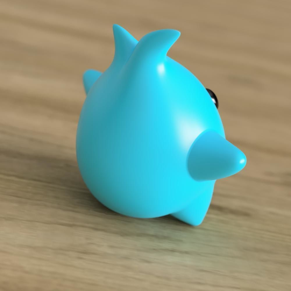 Lumalee locked in a cage 3D print model_3
