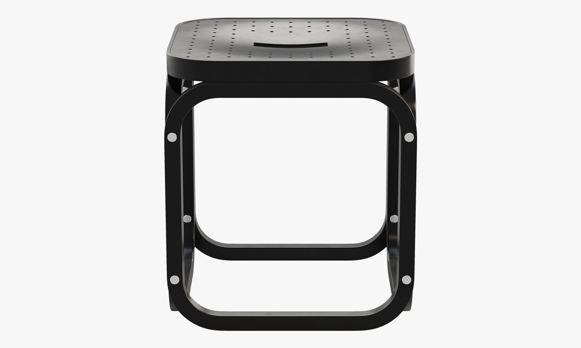 Postsparkasse Hocker by Otto Wagner 3D model_4