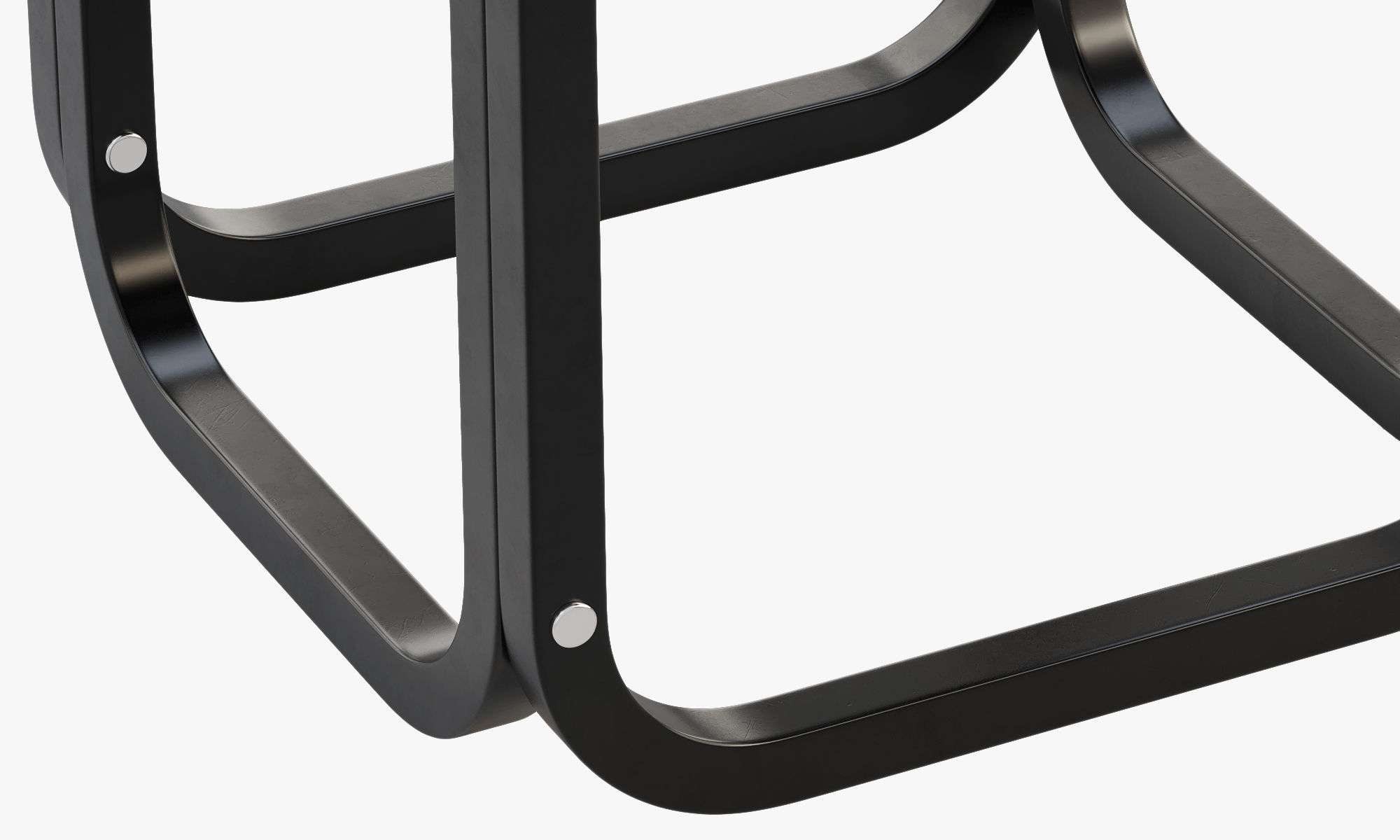 Postsparkasse Hocker by Otto Wagner 3D model_6