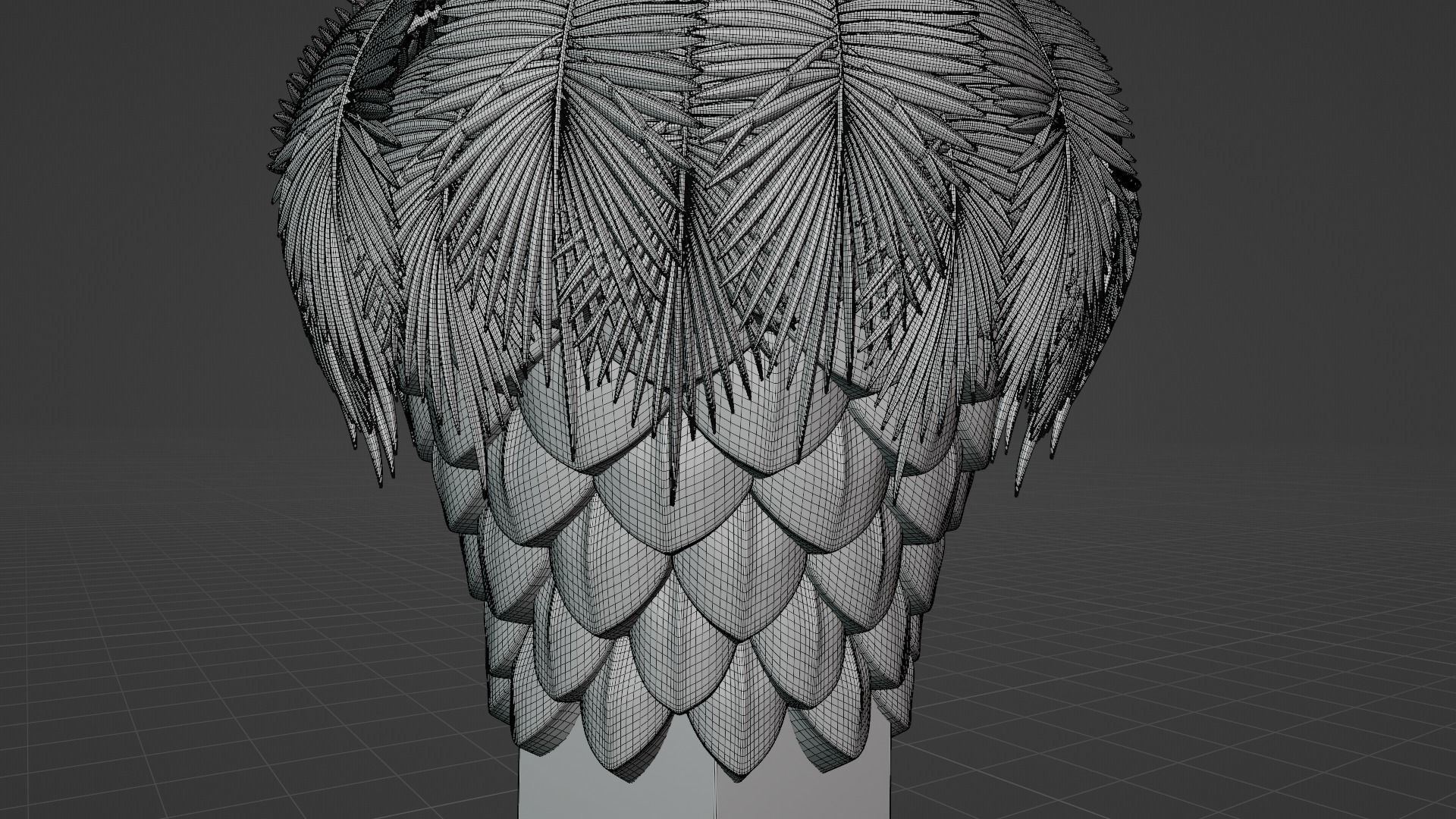 Sheikh Zayed Column 3D model_3