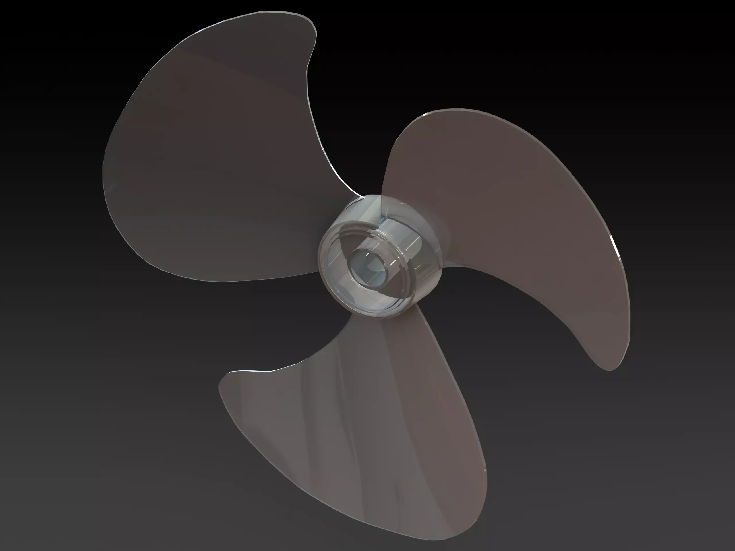 Fan Propeller 3D model_0