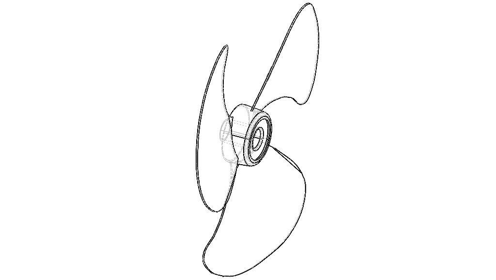 Fan Propeller 3D model_18