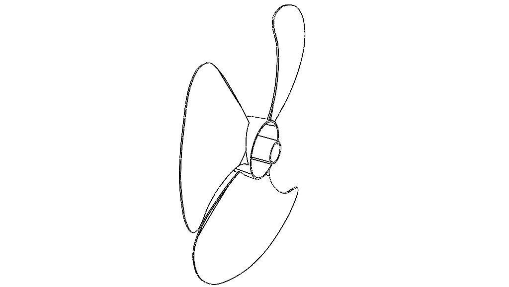 Fan Propeller 3D model_14