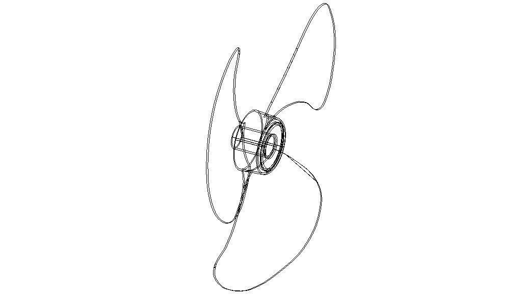 Fan Propeller 3D model_19
