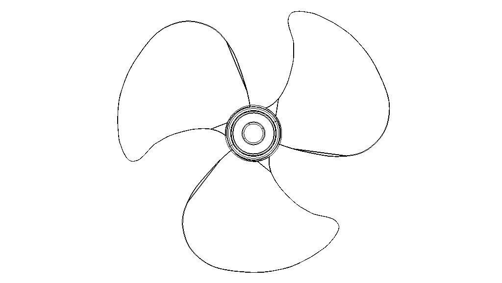 Fan Propeller 3D model_13