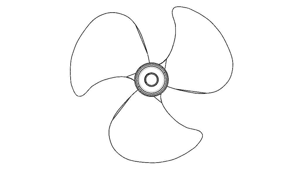 Fan Propeller 3D model_12