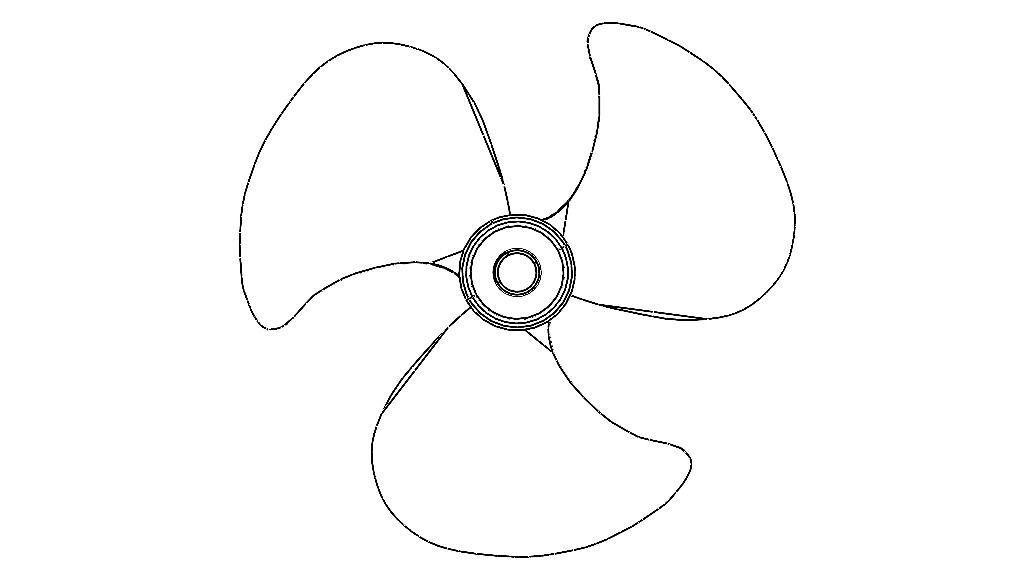 Fan Propeller 3D model_11