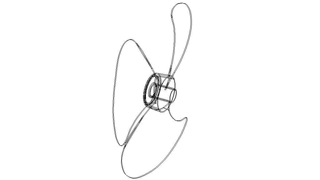 Fan Propeller 3D model_16
