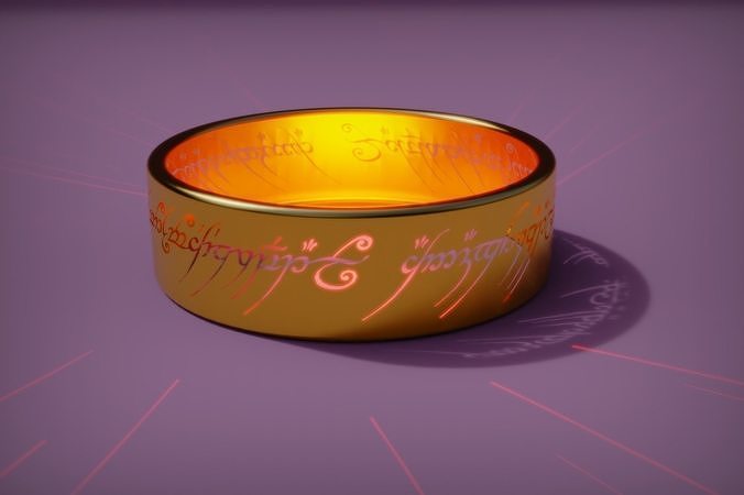 Realistic Monster O Ringe 3D model Lord of the Rings VR / AR / low-poly | CGTrader