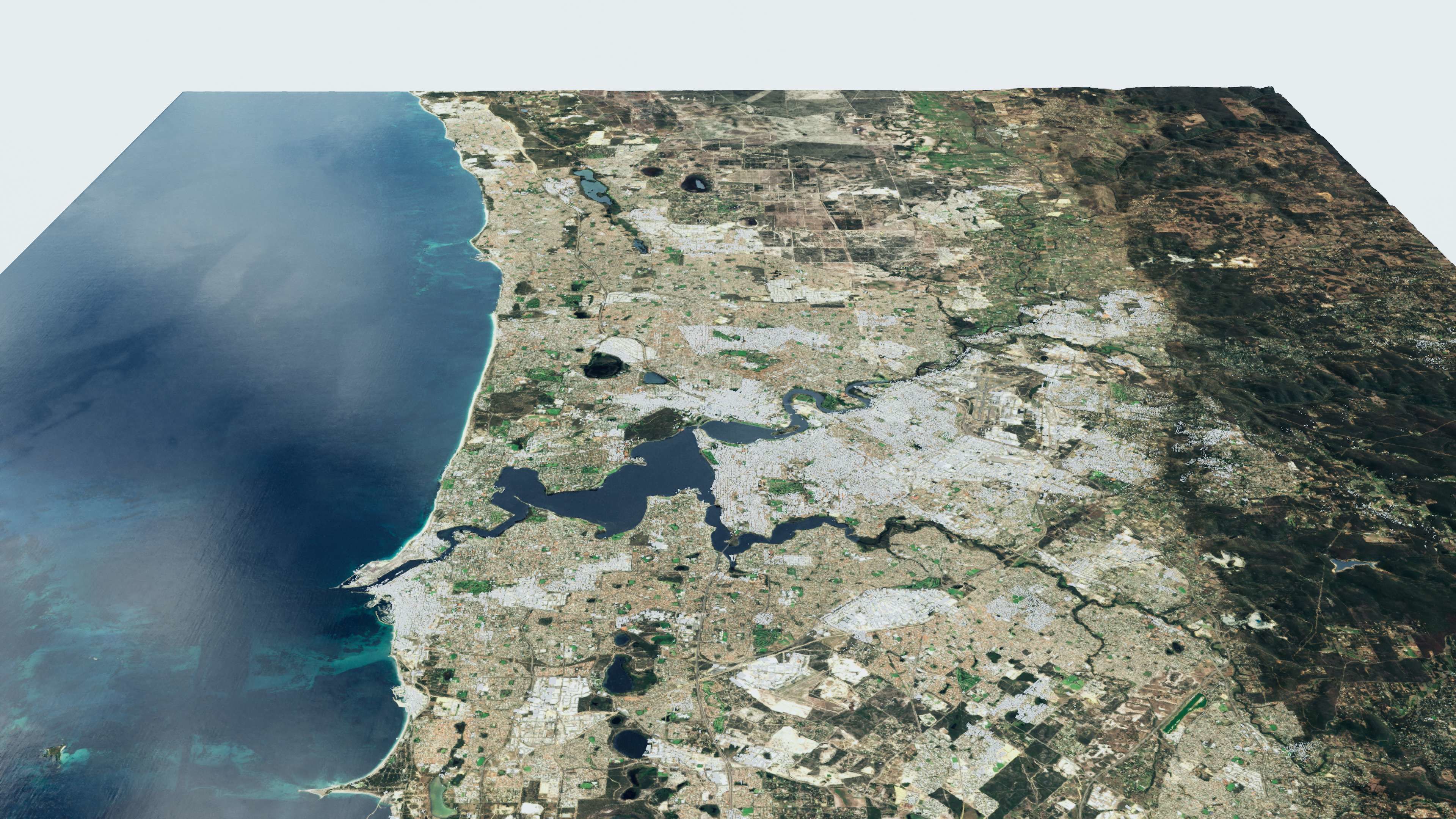 Perth Australia City Landscape 3D Model 3D model_6