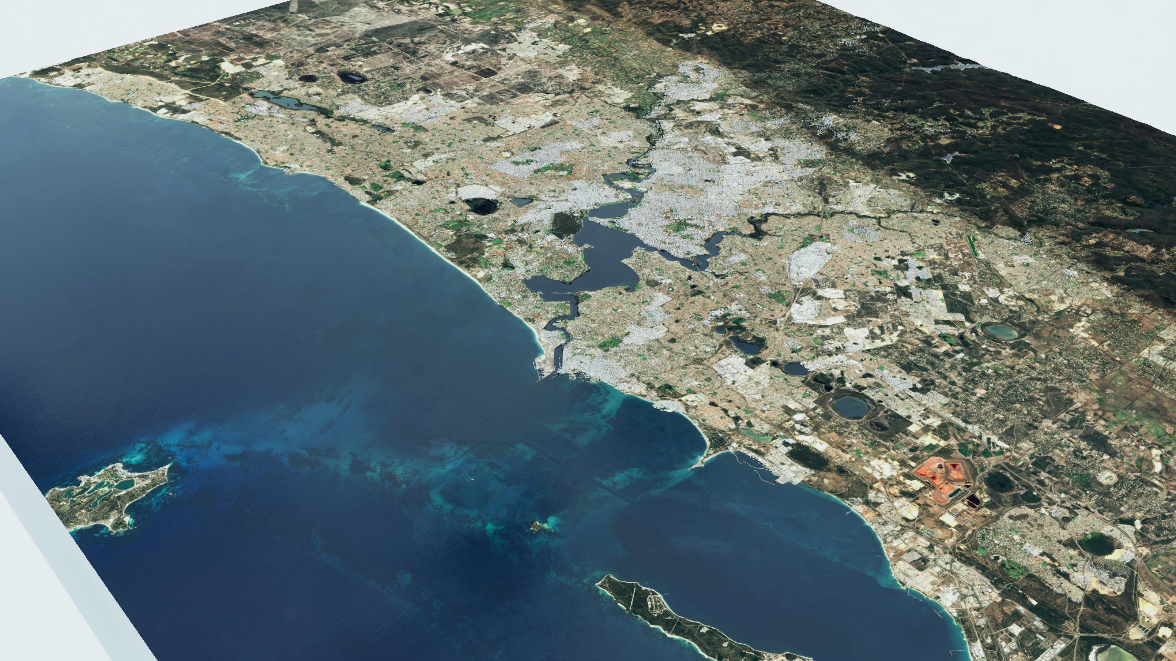 Perth Australia City Landscape 3D Model 3D model_5