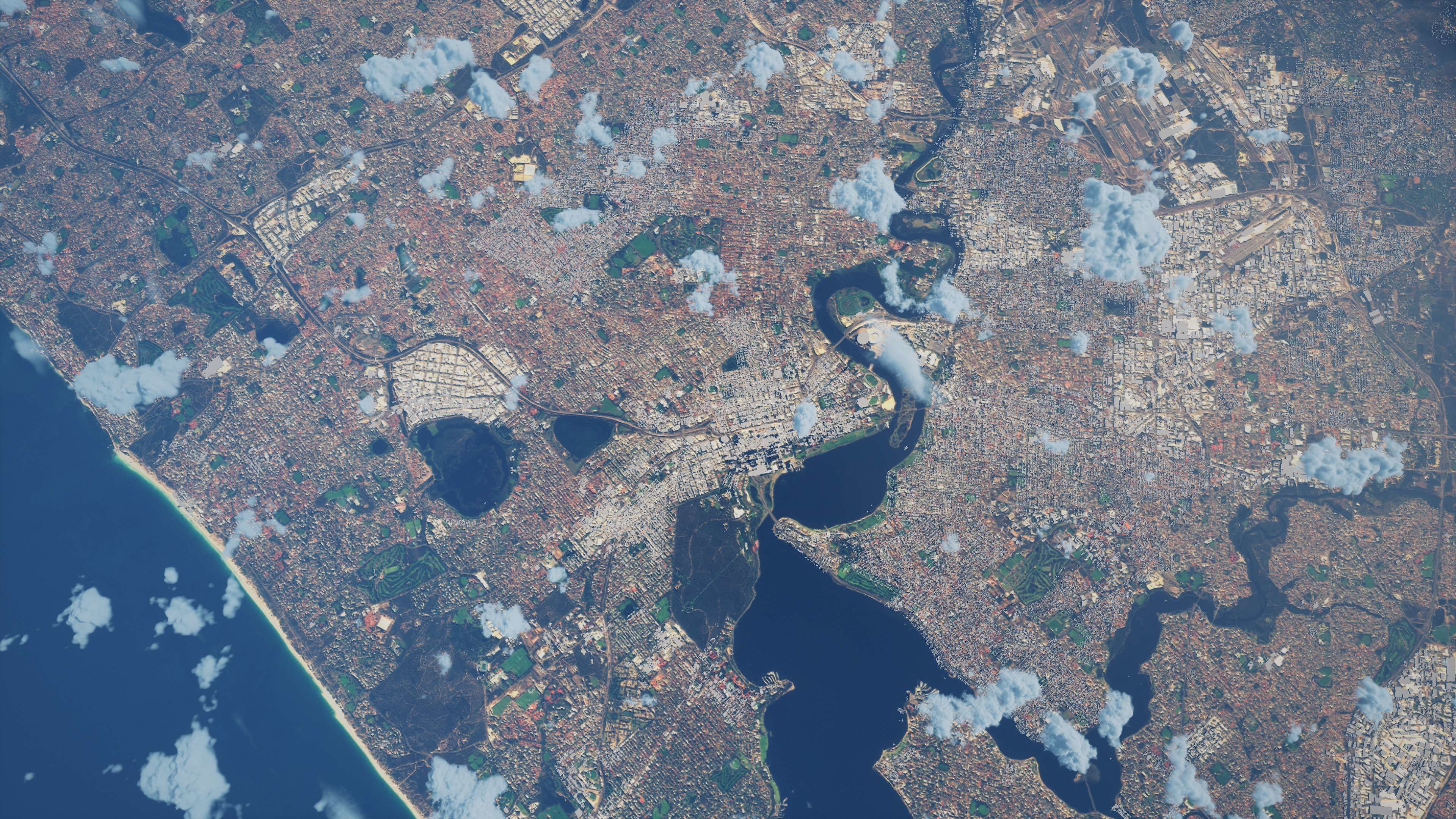 Perth Australia City Landscape 3D Model 3D model_11