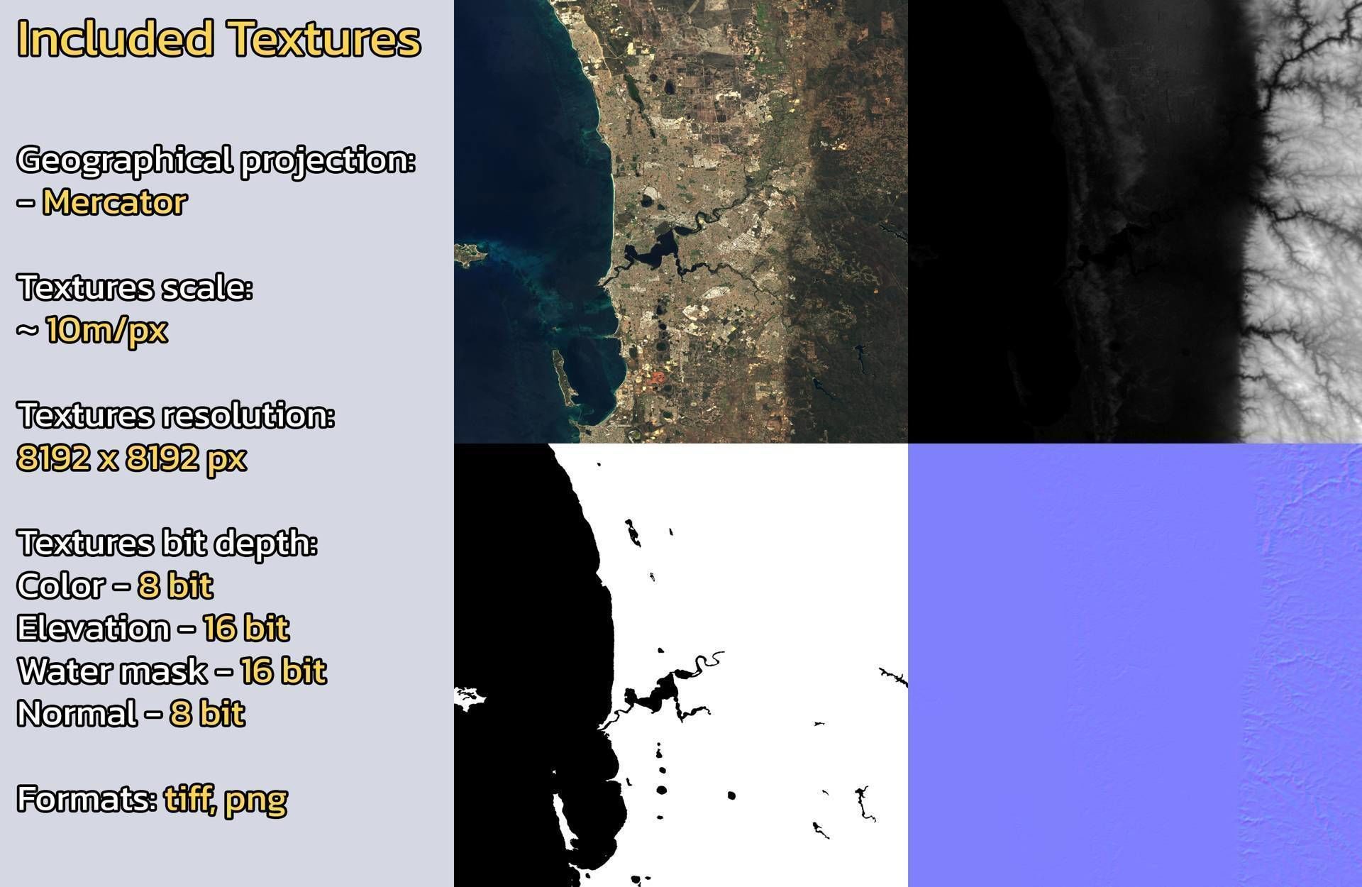 Perth Australia City Landscape 3D Model 3D model_1