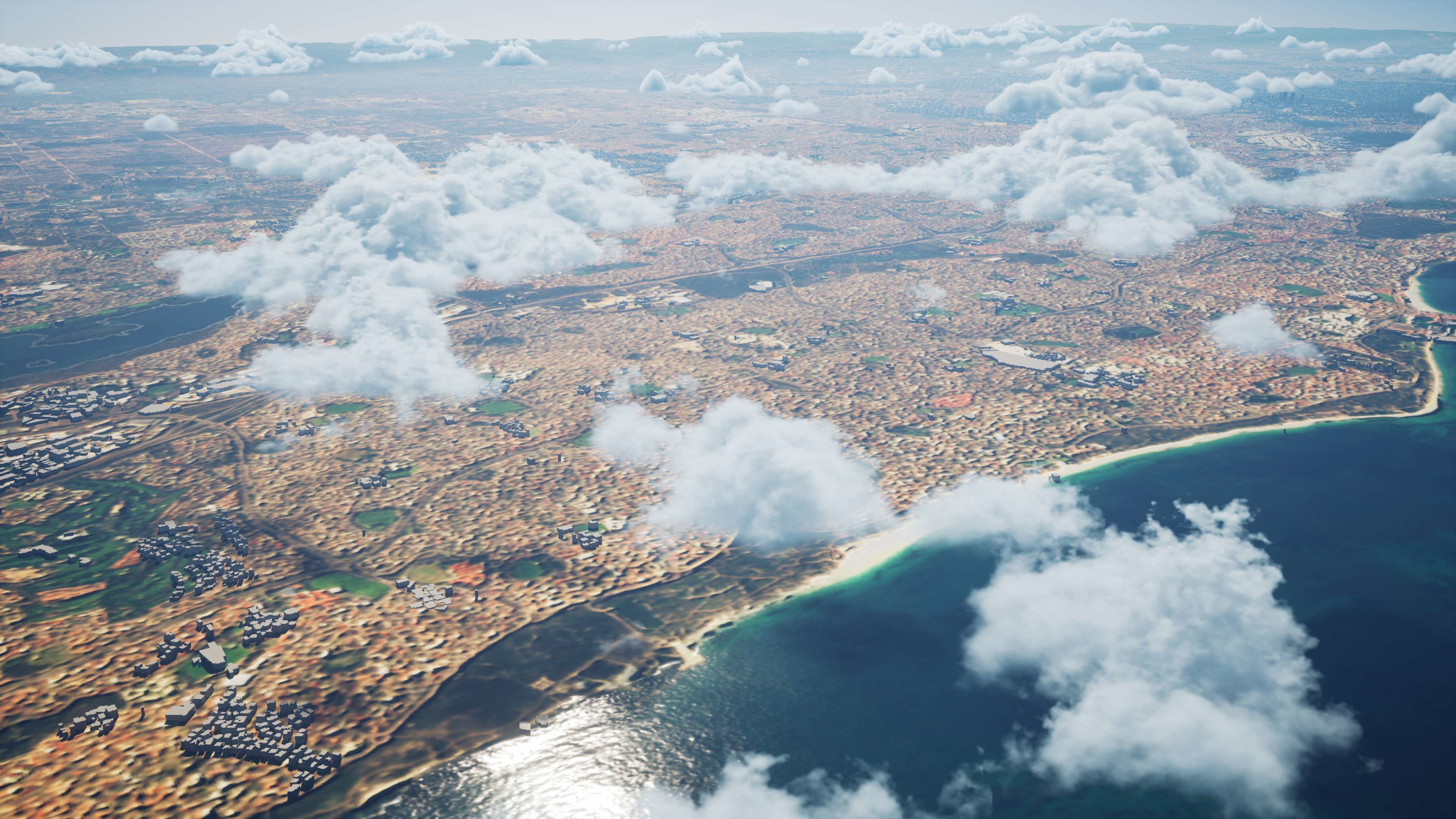 Perth Australia City Landscape 3D Model 3D model_8