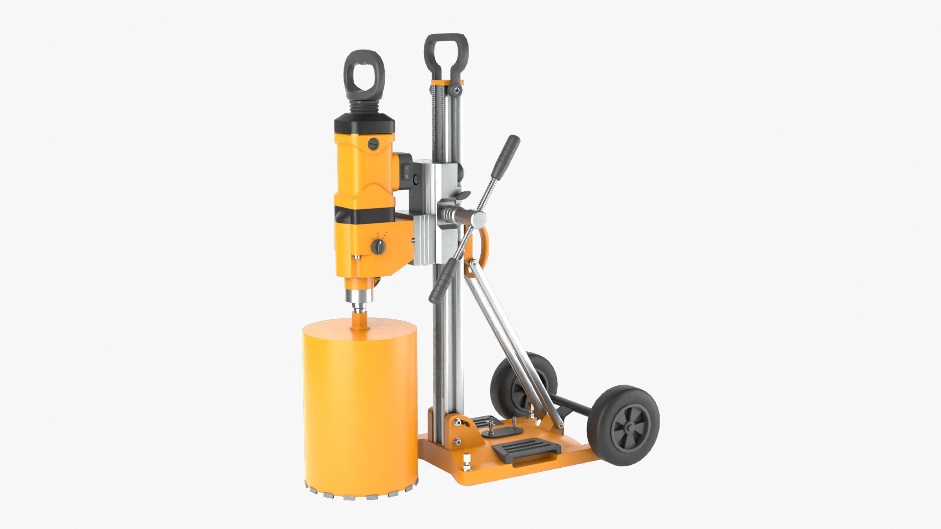 Concrete Coring 3D model | CGTrader