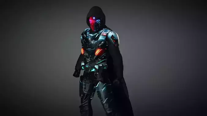 Cyberpunk Soldier 2K