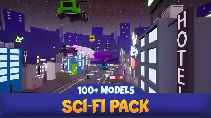 Sci-Fi Futuristic Environment Pack