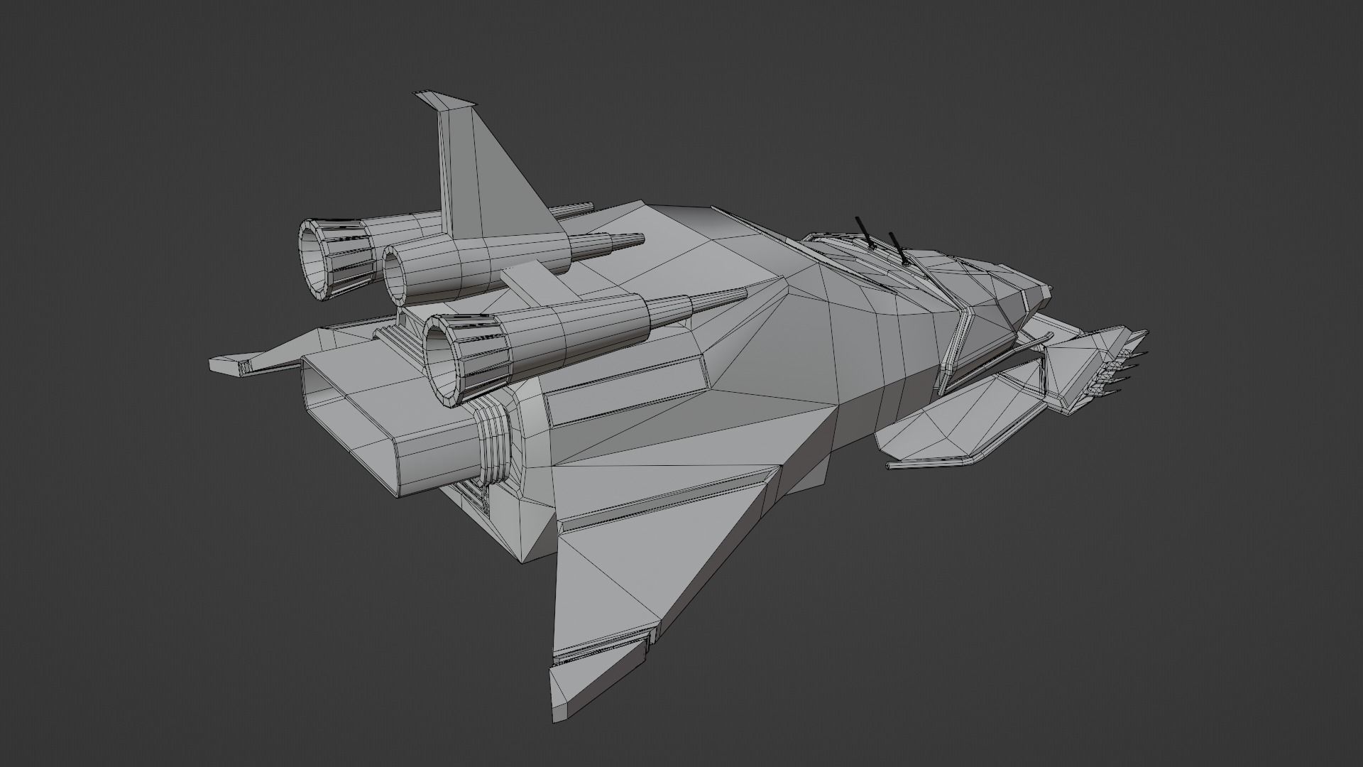 Sci-Fi Futuristic Environment Pack Low-poly 3D model_11