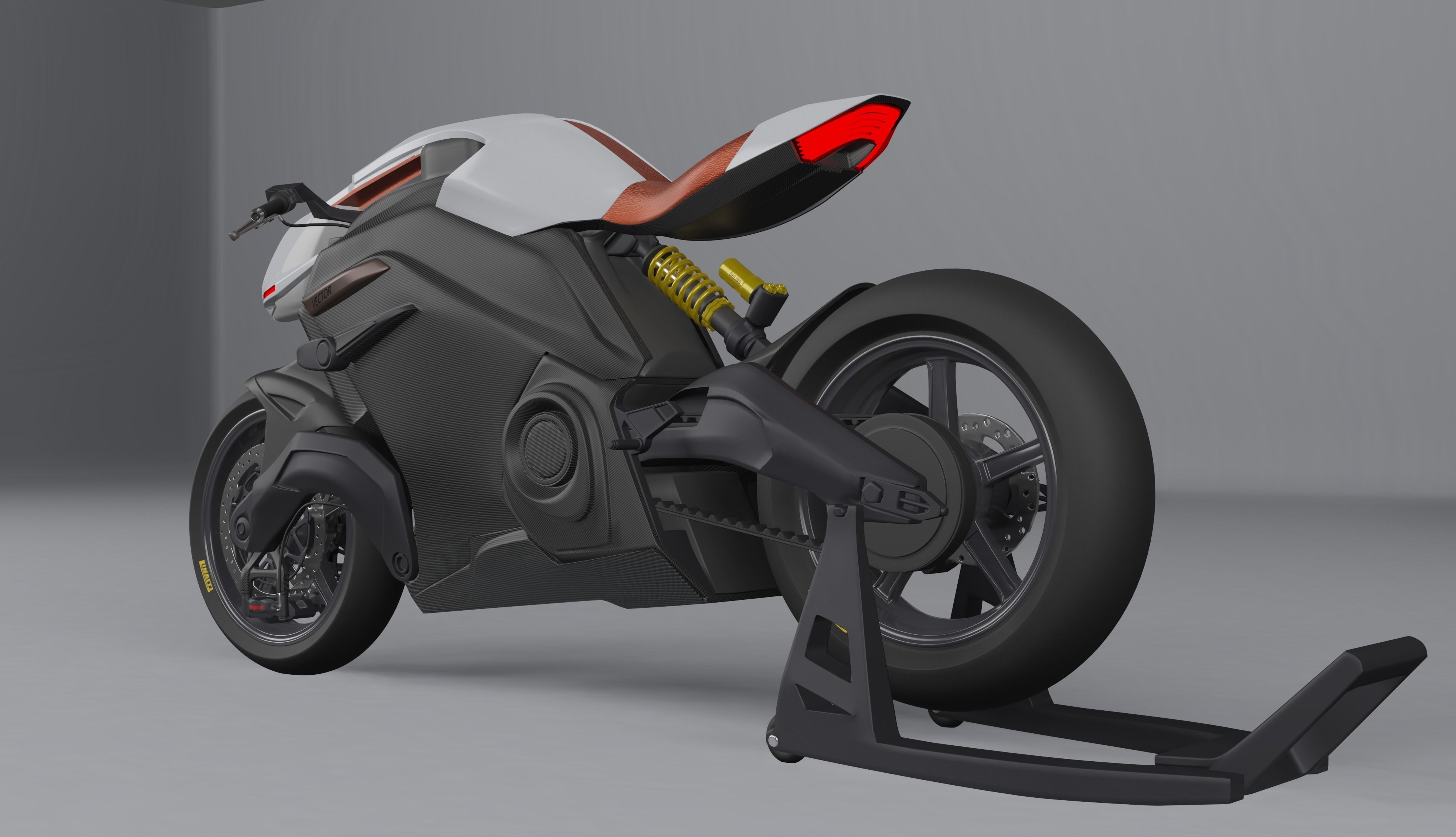 ARC VECTOR Low-poly 3D model_13