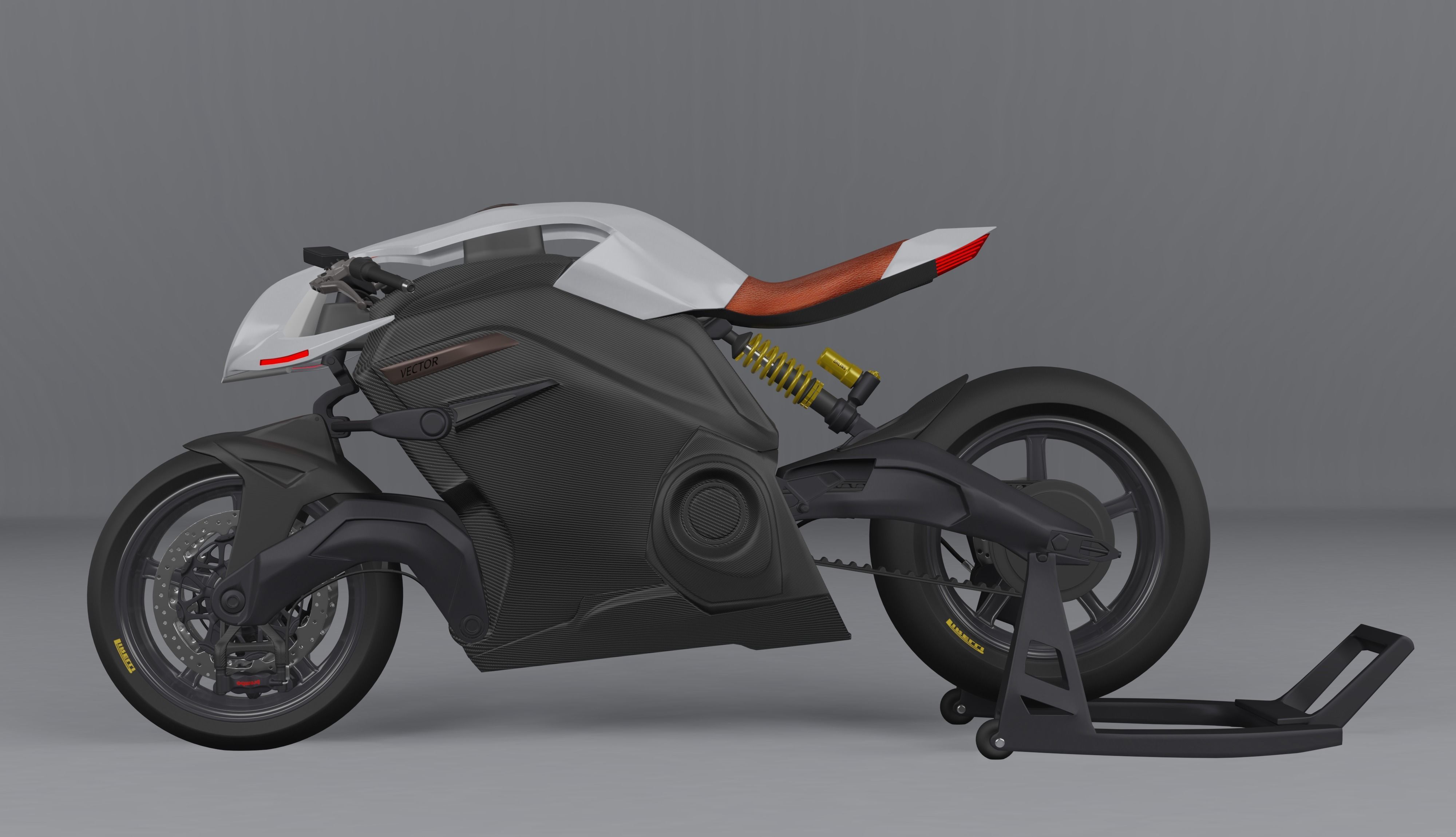 ARC VECTOR Low-poly 3D model_1