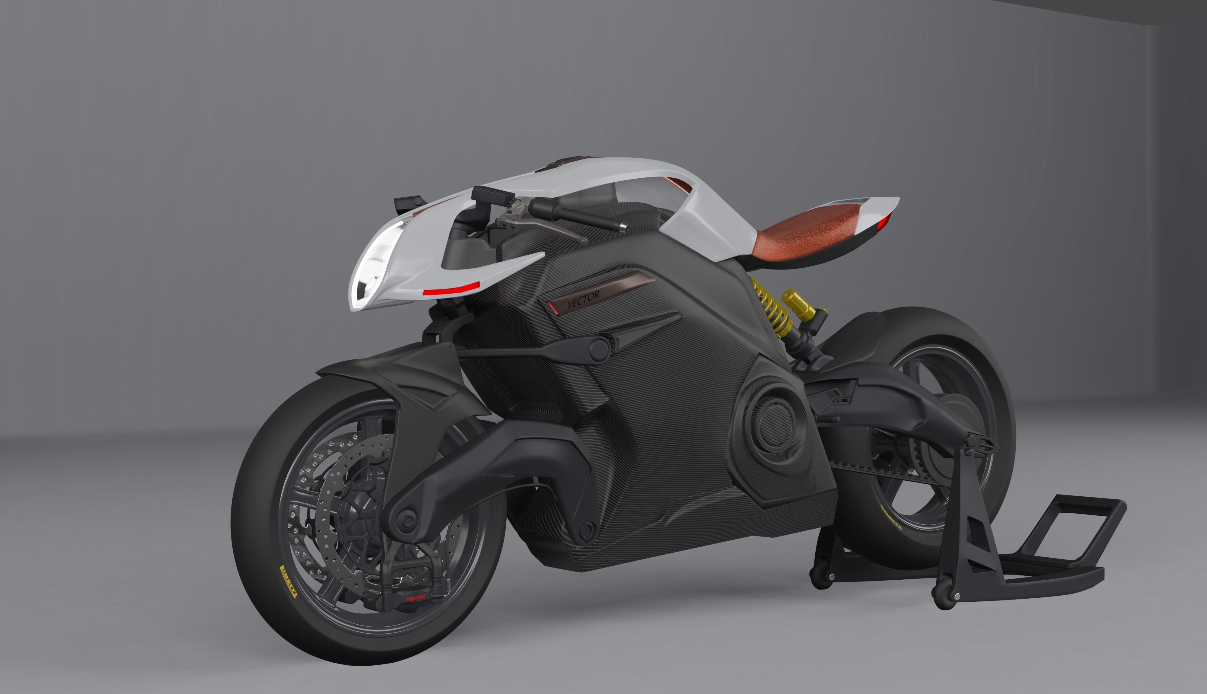 ARC VECTOR Low-poly 3D model_4