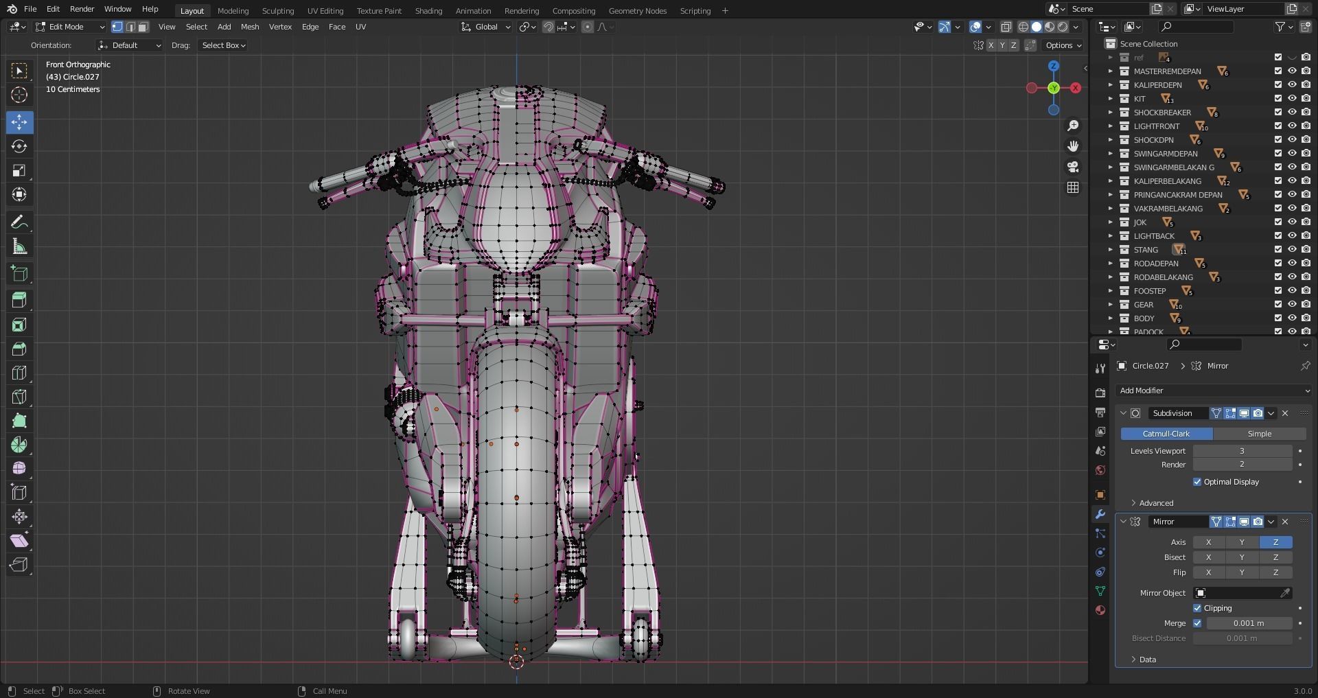 ARC VECTOR Low-poly 3D model_11