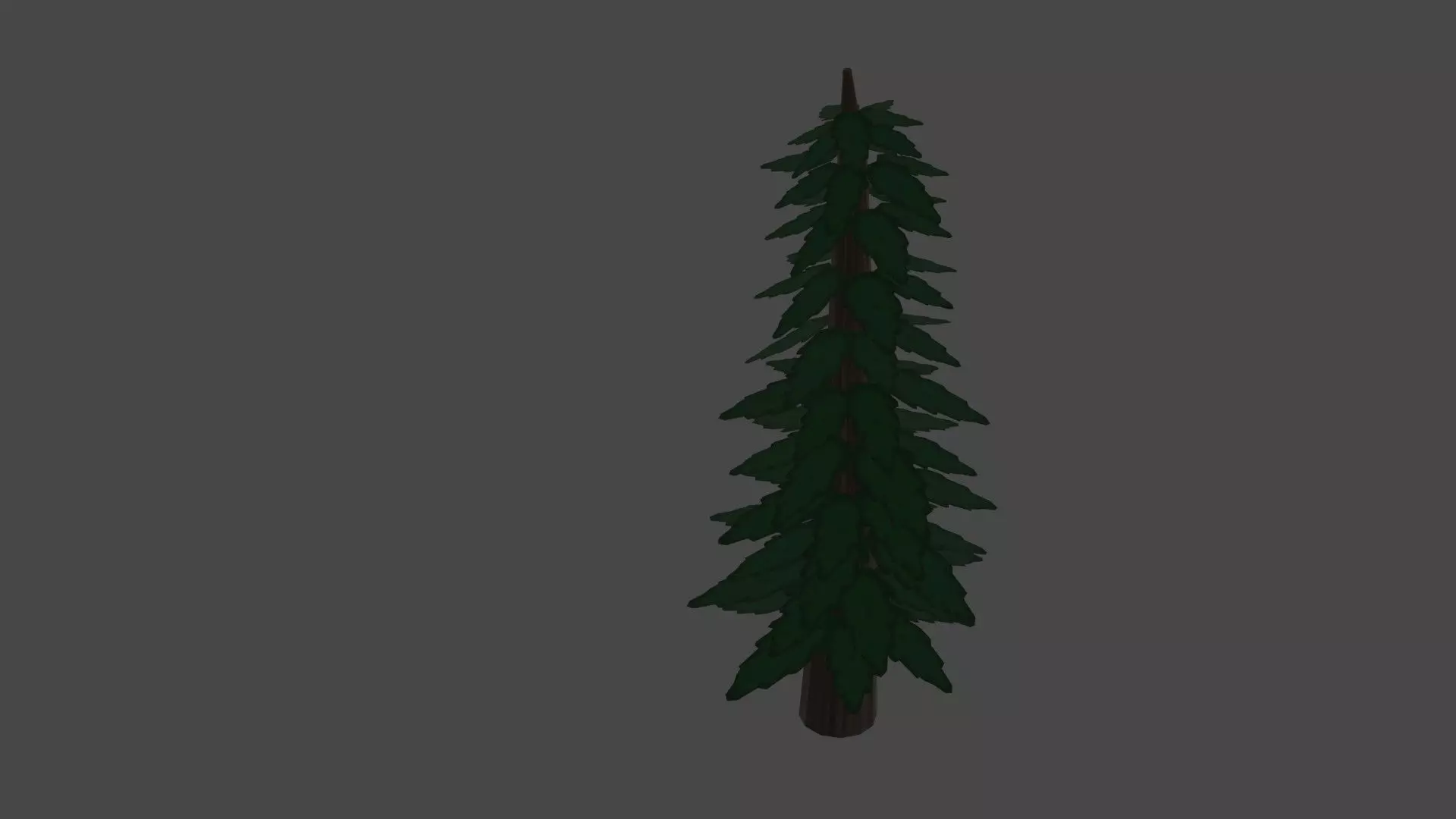 Low-Poly Stylized Tree Free low-poly 3D model_0