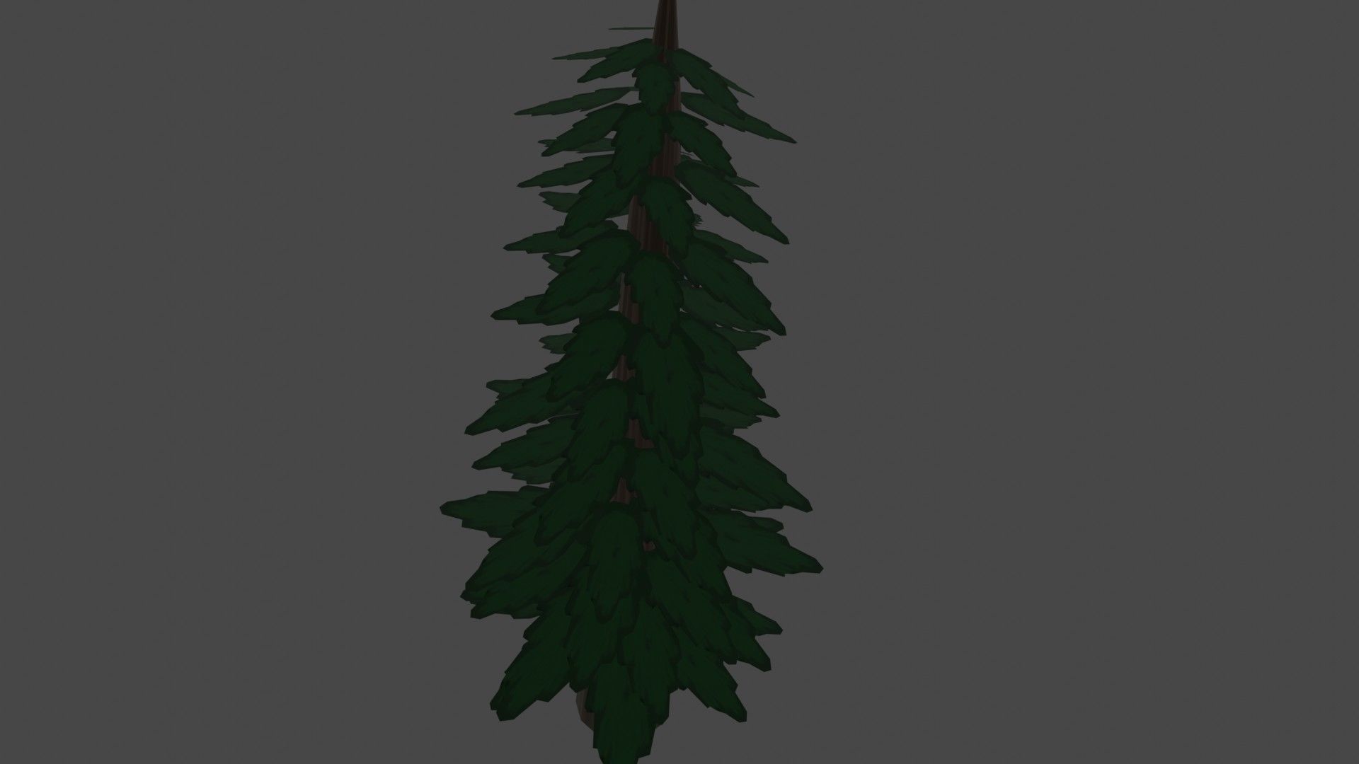 Low-Poly Stylized Tree Free low-poly 3D model_4