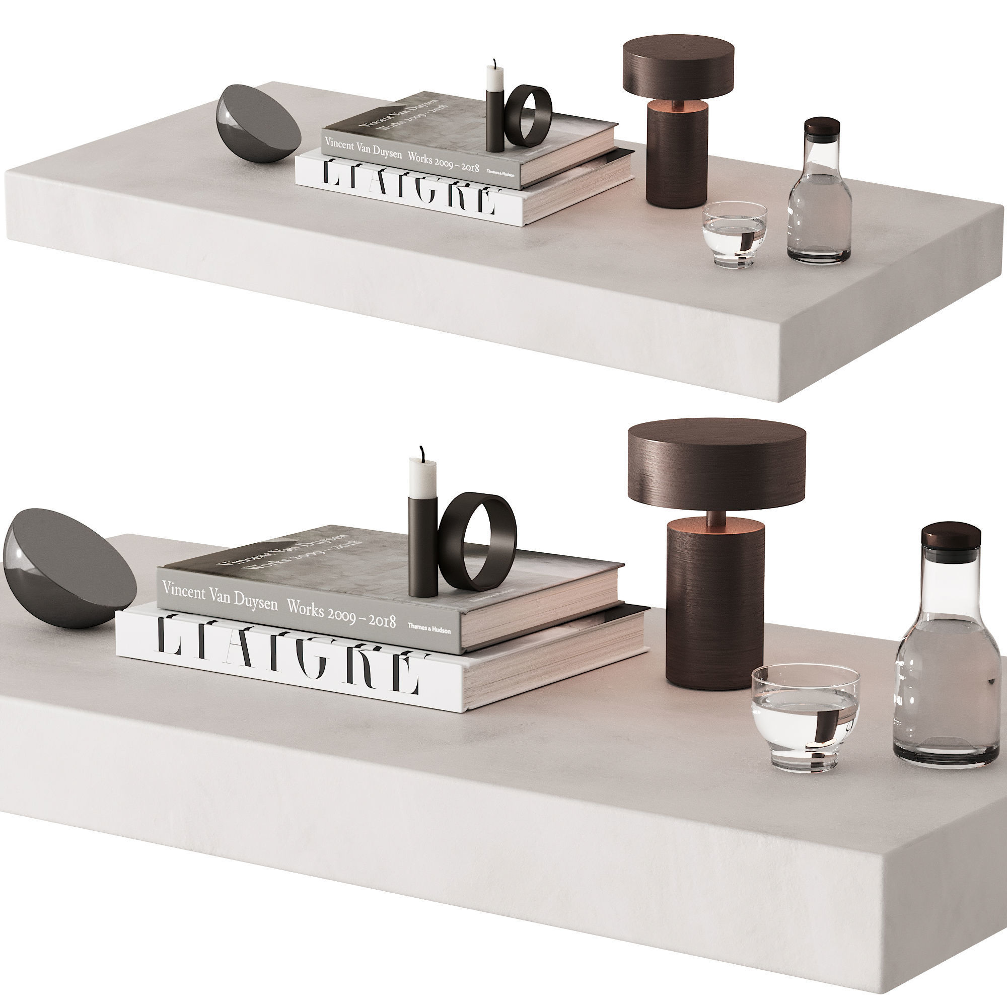 174 decorative set 035 menu liaigre Vincent Van Dyusen 00 3D model_1