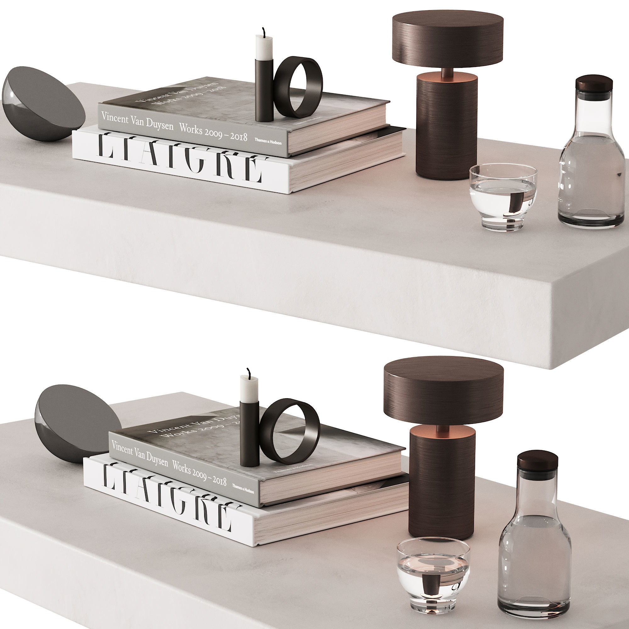 174 decorative set 035 menu liaigre Vincent Van Dyusen 00 3D model_5