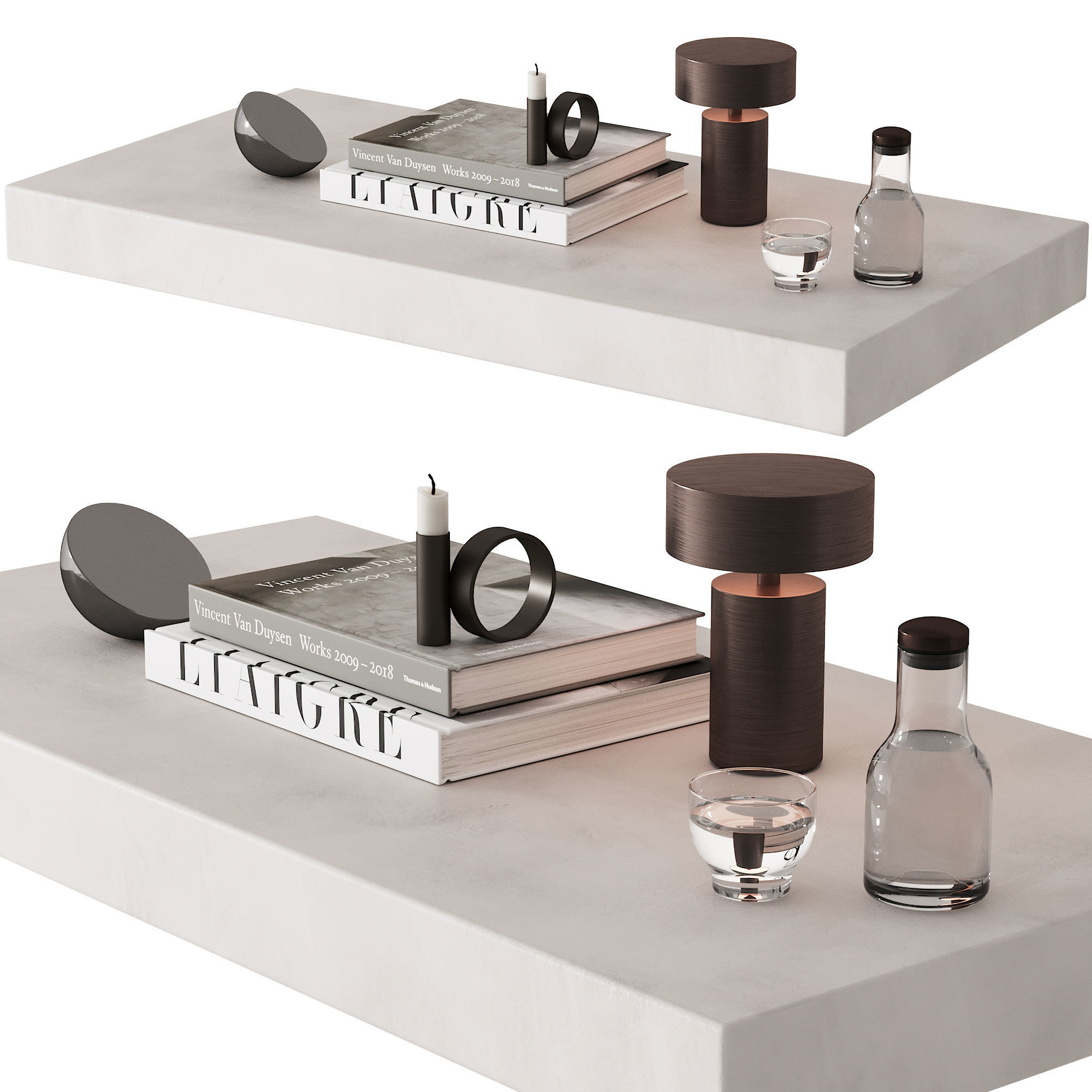 174 decorative set 035 menu liaigre Vincent Van Dyusen 00 3D model_2