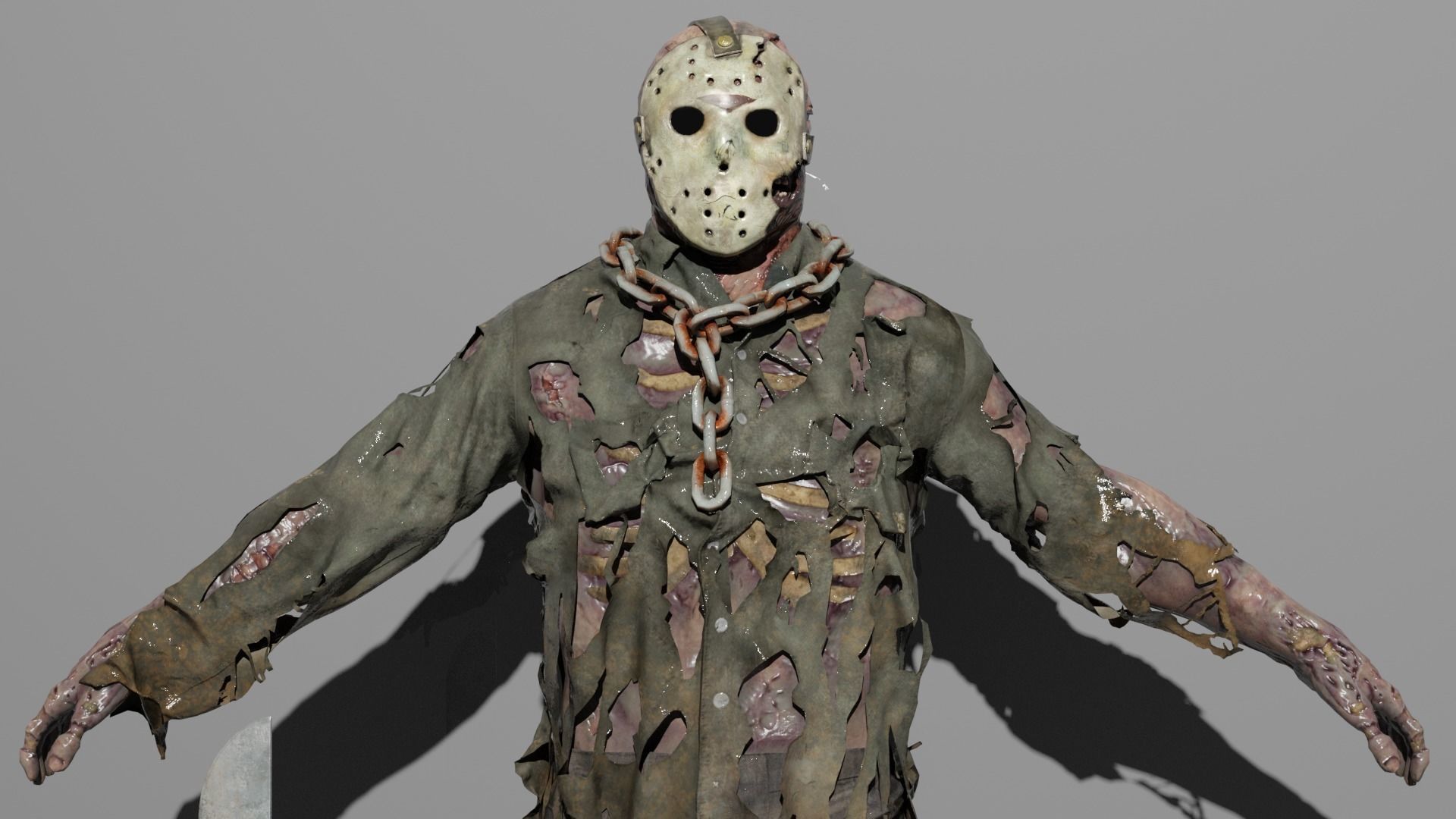 Jason Voorhees 3D model_6