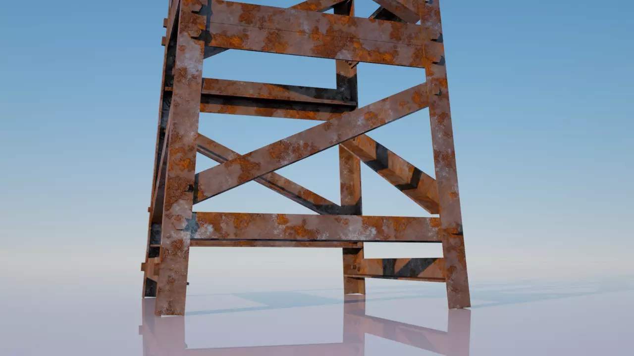 electric transmission line Free 3D model