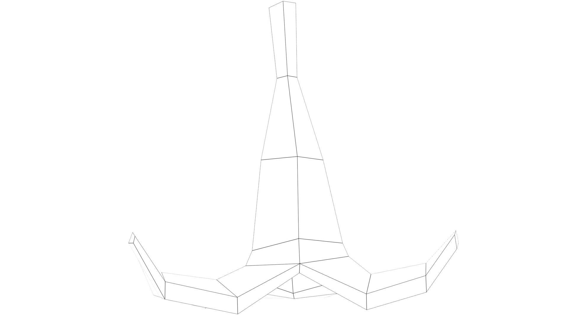 MarioBros Banana Low-poly 3D model_32