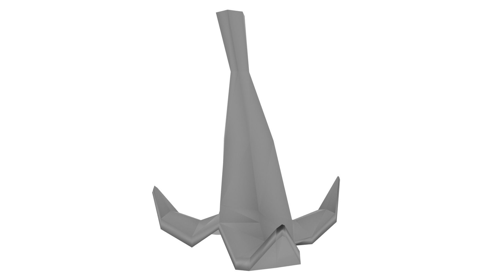 MarioBros Banana Low-poly 3D model_13