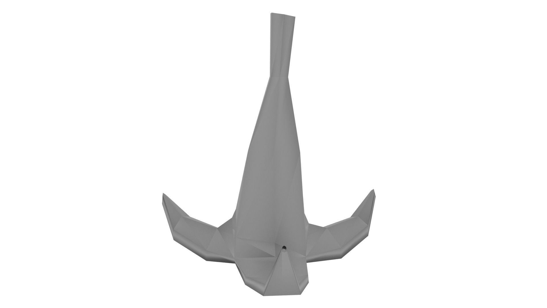 MarioBros Banana Low-poly 3D model_16