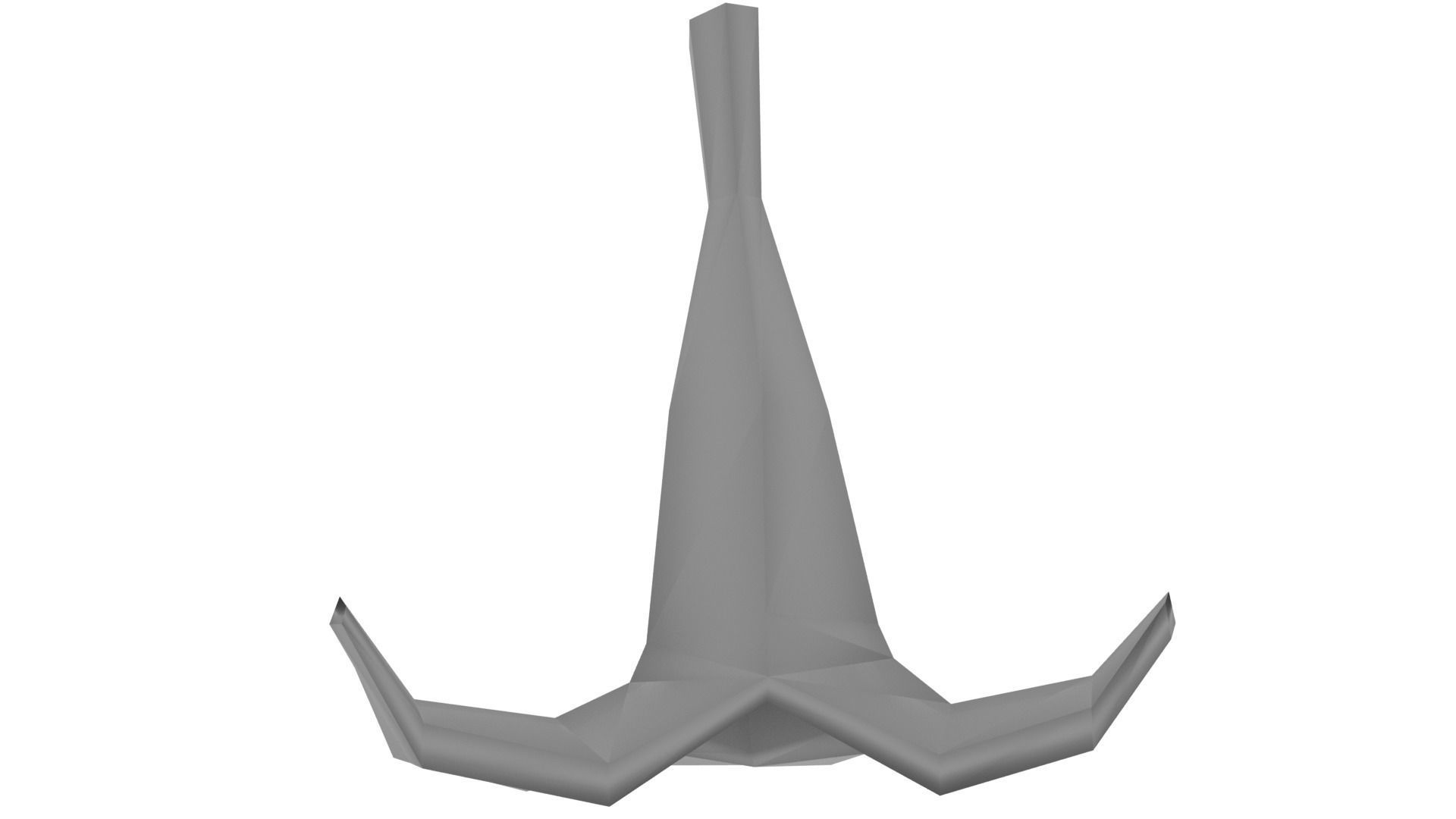 MarioBros Banana Low-poly 3D model_20