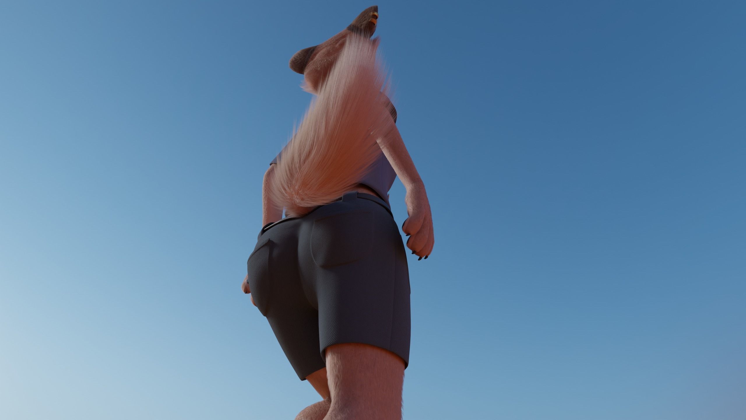 Maylin Anthro Wolf 3D model_37