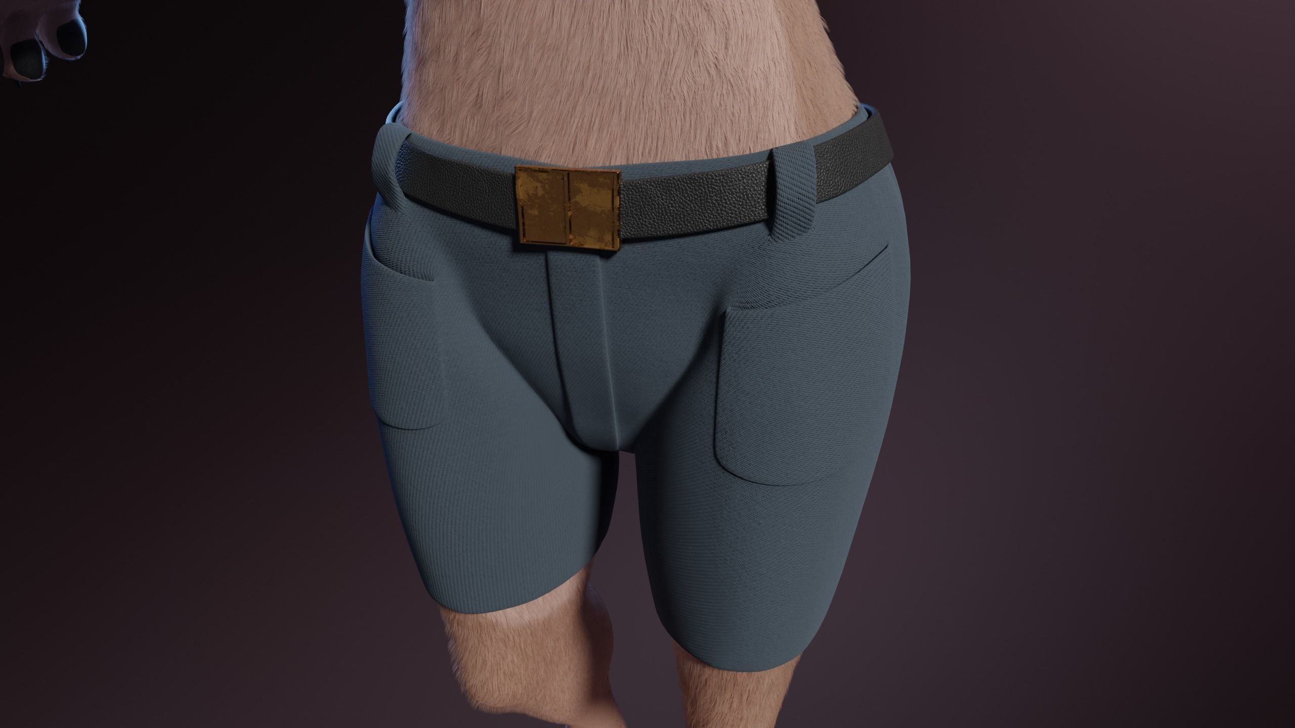 Maylin Anthro Wolf 3D model_28