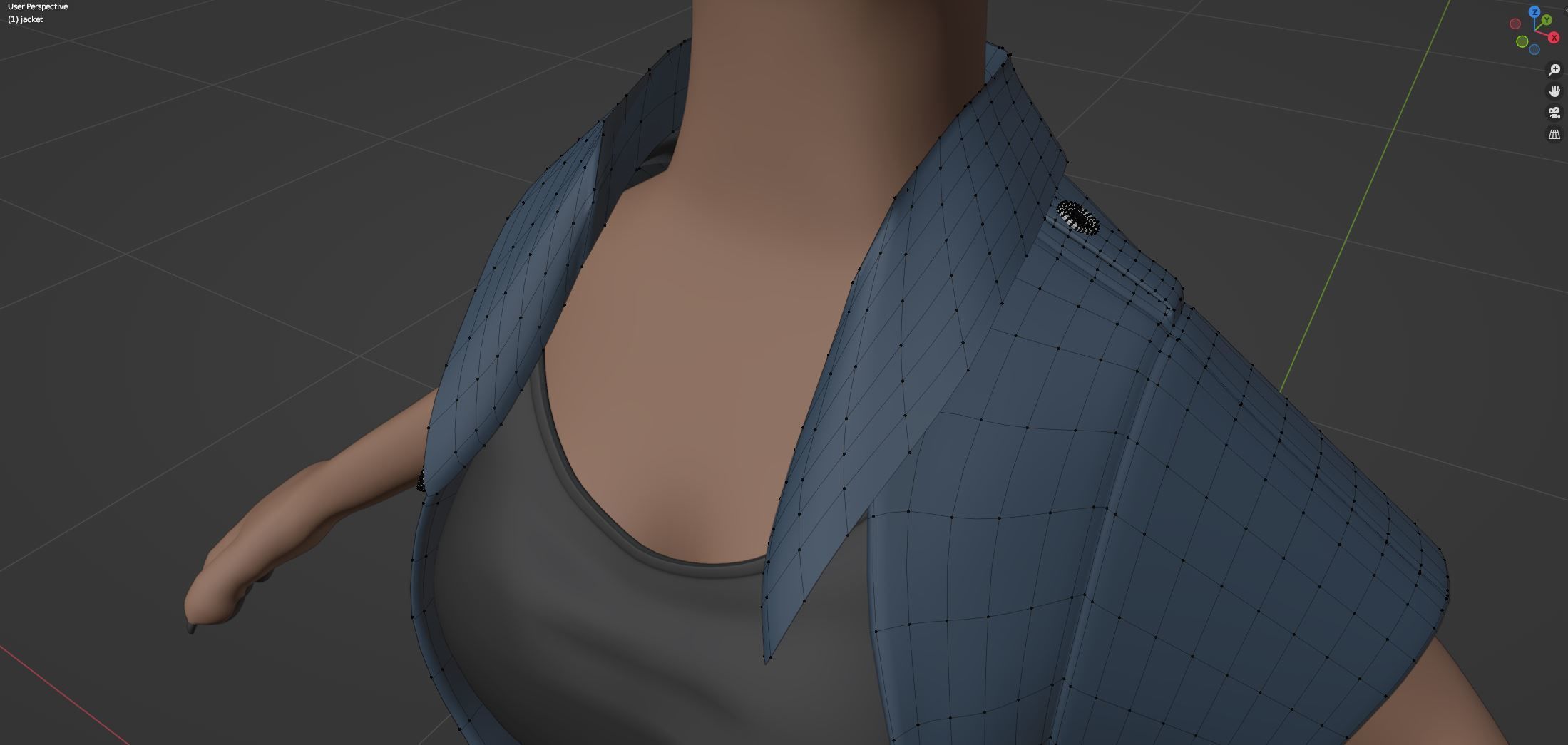 Maylin Anthro Wolf 3D model_94