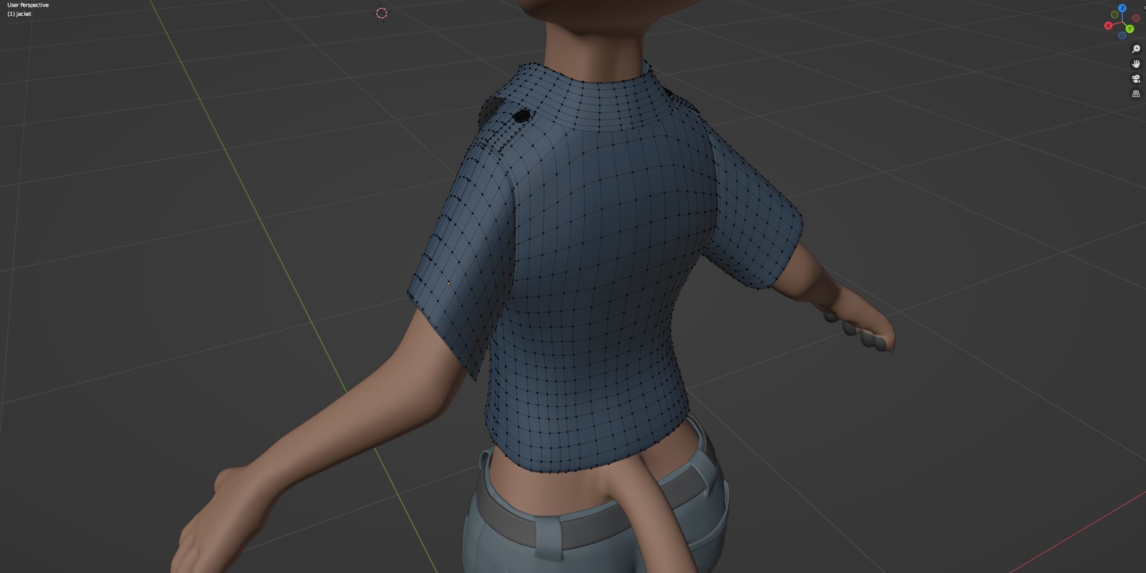 Maylin Anthro Wolf 3D model_93