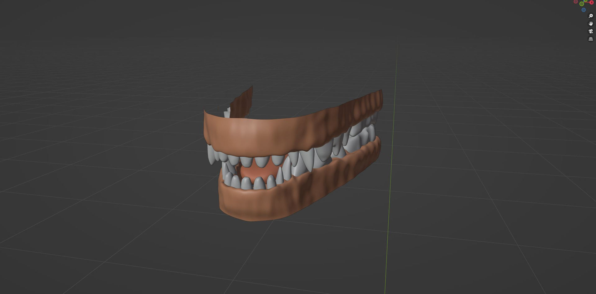 Maylin Anthro Wolf 3D model_97