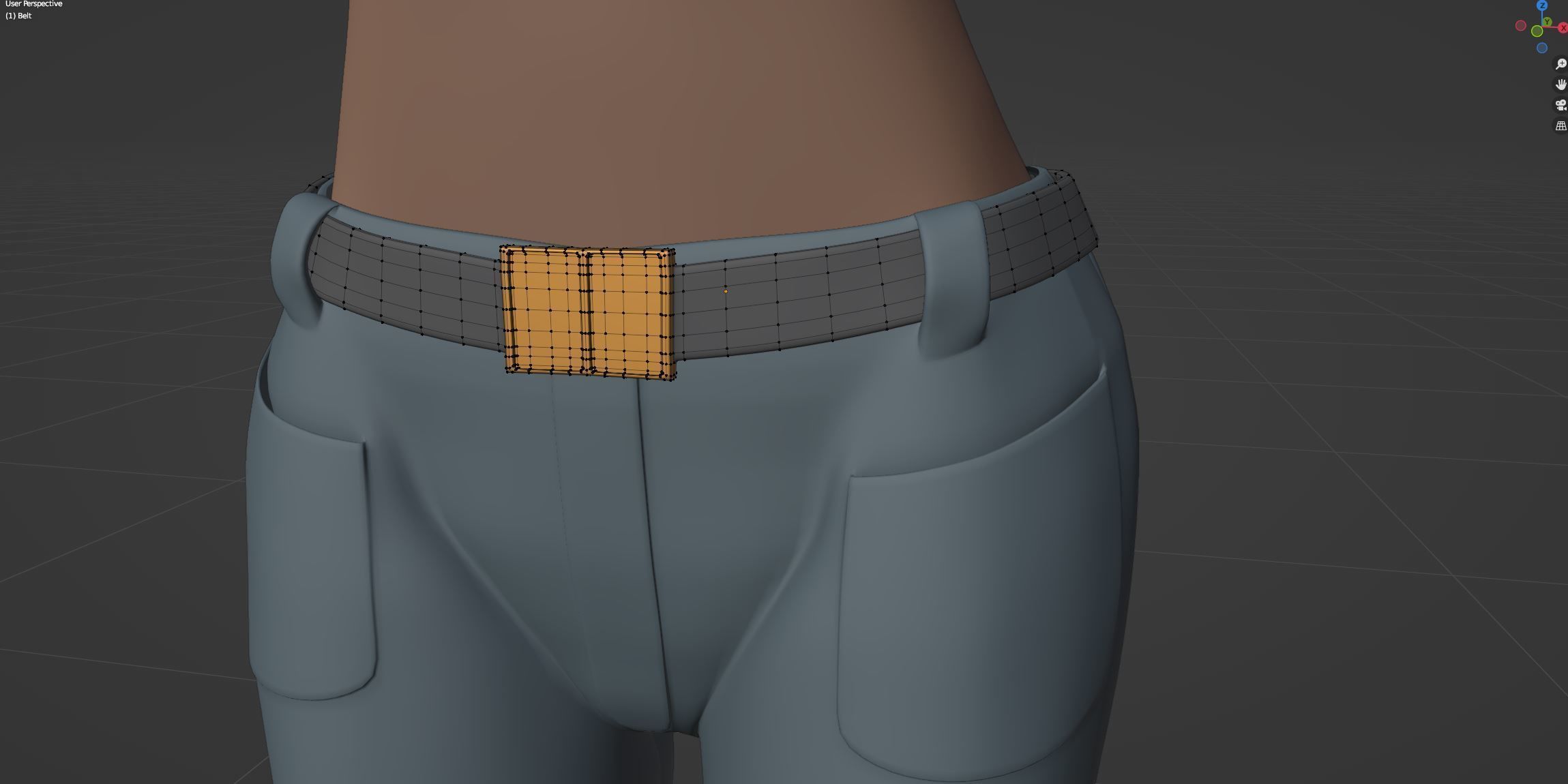 Maylin Anthro Wolf 3D model_89