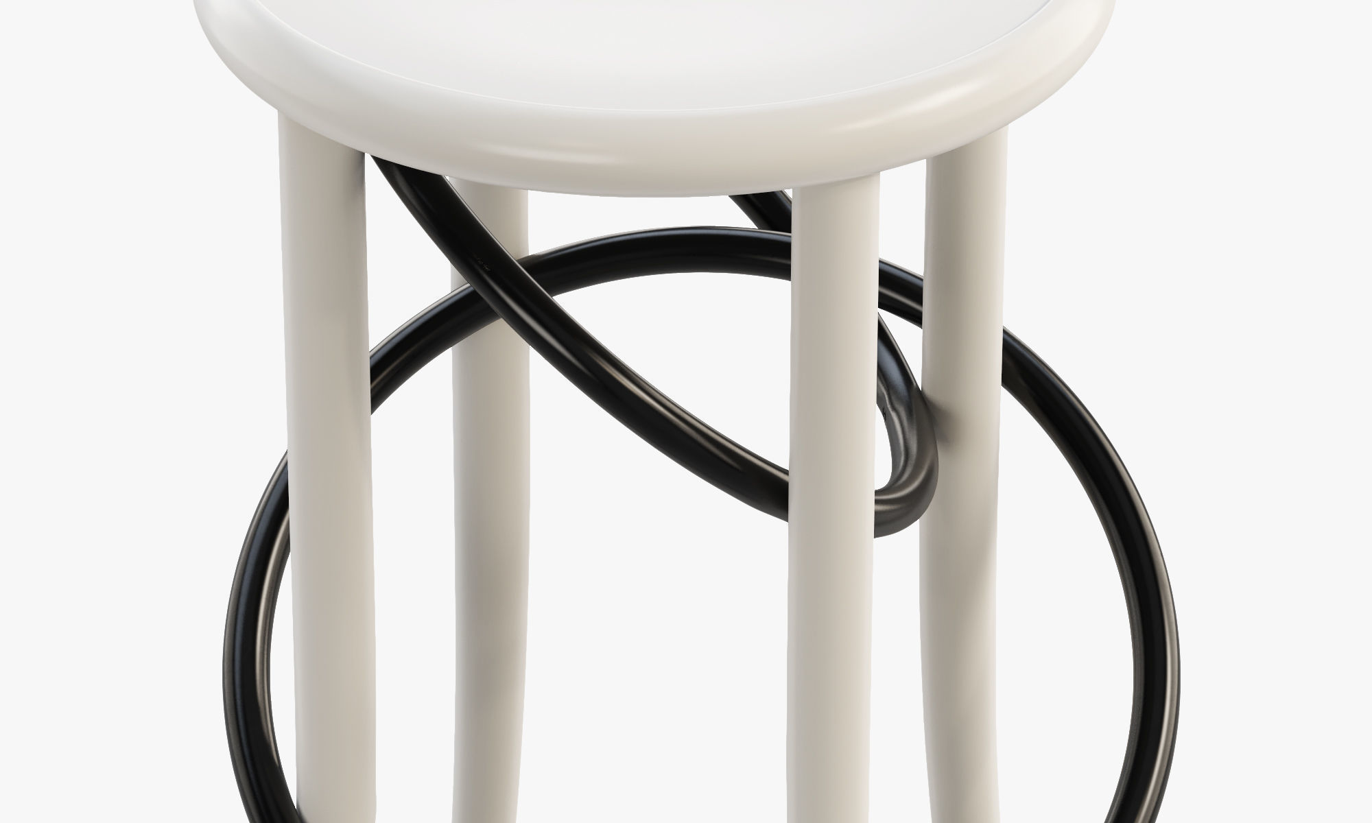 Cirque stools by Martino Gamper 3D model_14