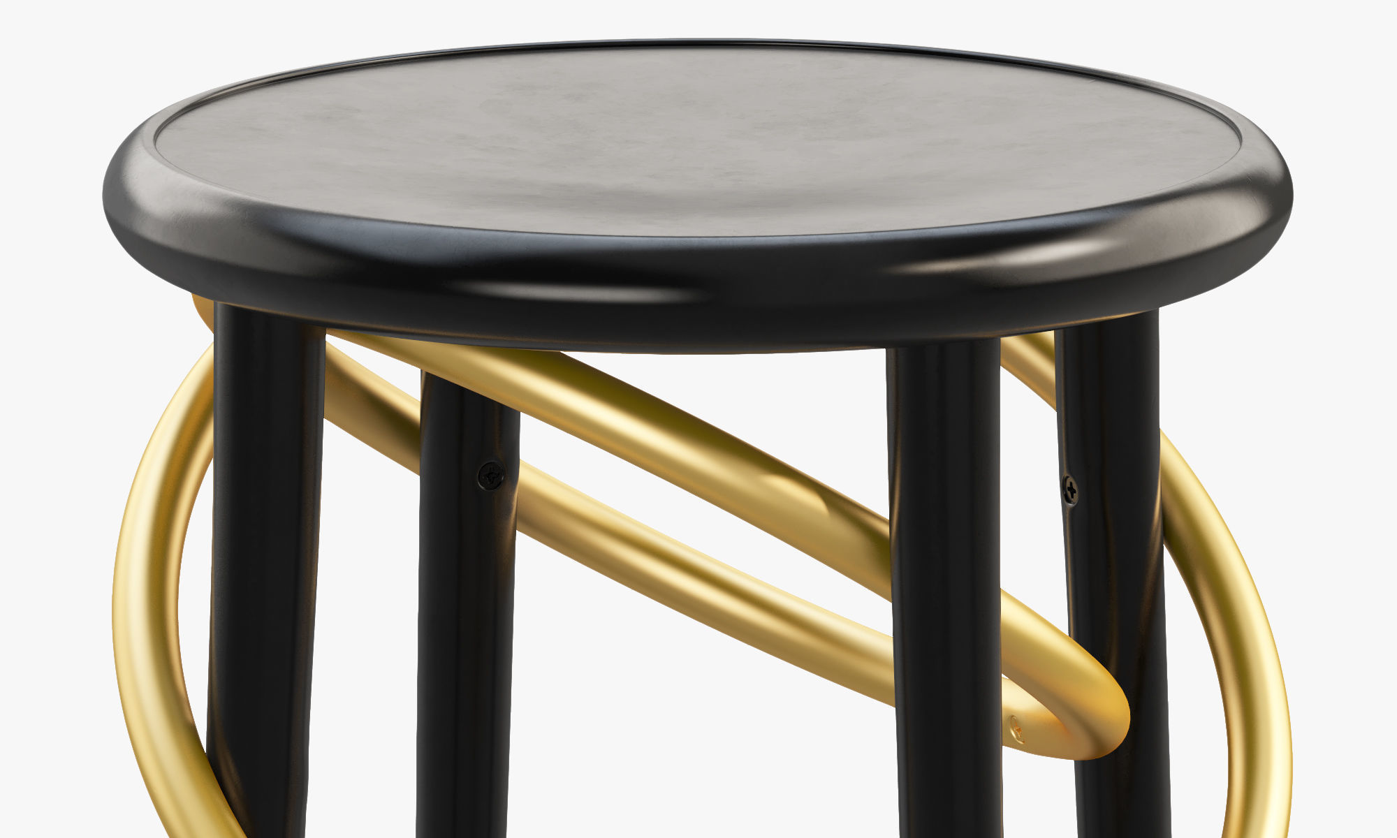 Cirque stools by Martino Gamper 3D model_16