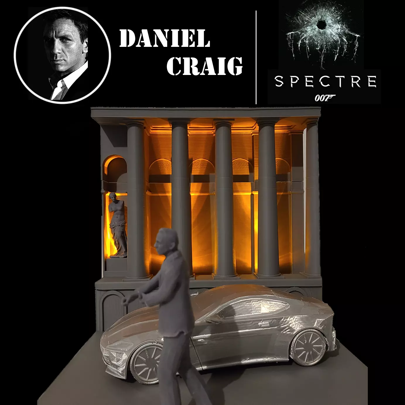 James Bond 007 - Spectre 3D print model_0